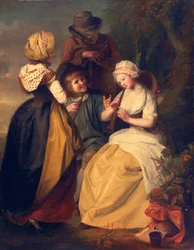 Joueurs de flageolet, vers 1780s